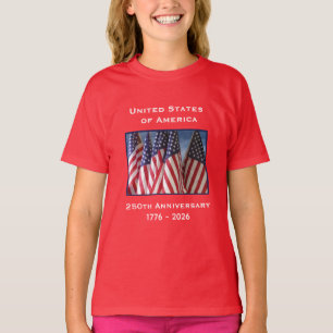 Onafhankelijkheidsverklaring op 4 juli 1776 t-shirt
