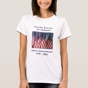 Onafhankelijkheidsverklaring op 4 juli 1776 t-shirt