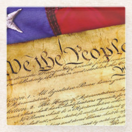 Onafhankelijkheidsverklaring Patriottische Onderze Glazen Onderzetter