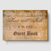 Onafhankelijkheidsverklaring 📜 Perkamenten Huweli Gastenboek (Voorkant)