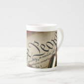 Onafhankelijkheidsverklaring Porselein Kop (Voorkant rechts)