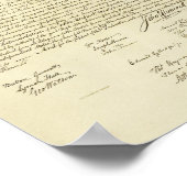 Onafhankelijkheidsverklaring Poster (Hoek)