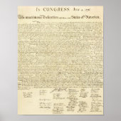 Onafhankelijkheidsverklaring Poster (Voorkant)