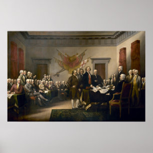 Onafhankelijkheidsverklaring poster