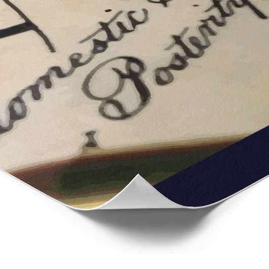 Onafhankelijkheidsverklaring Poster (Hoek)