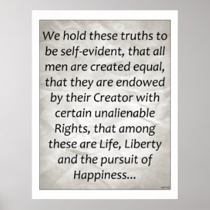 Onafhankelijkheidsverklaring Poster