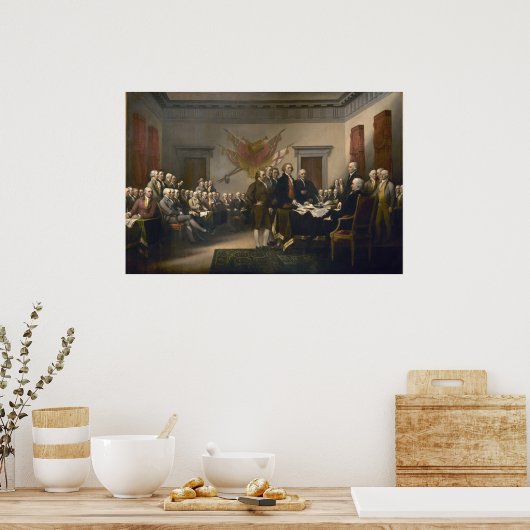 Onafhankelijkheidsverklaring Poster (Keuken)