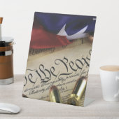 Onafhankelijkheidsverklaring Reclamebord Met Voetstuk (Insitu)