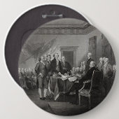 Onafhankelijkheidsverklaring Ronde Button 6,0 Cm (Voorkant /achterkant)