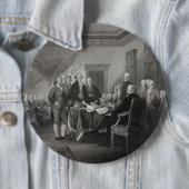 Onafhankelijkheidsverklaring Ronde Button 6,0 Cm (In situ)