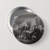 Onafhankelijkheidsverklaring Ronde Button 7,6 Cm (Voorkant /achterkant)