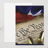 Onafhankelijkheidsverklaring Save The Date (Voorkant / Achterkant)