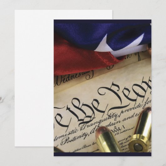 Onafhankelijkheidsverklaring Save The Date (Voorkant / Achterkant)