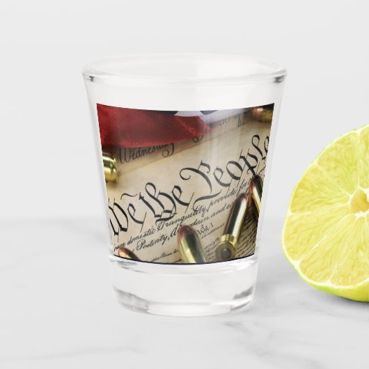 Onafhankelijkheidsverklaring Shot Glas (Voorkant)