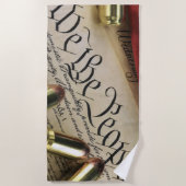 Onafhankelijkheidsverklaring Strandlaken (Voorkant)