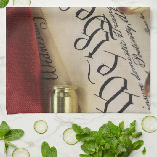 Onafhankelijkheidsverklaring Theedoek (Gevouwen)