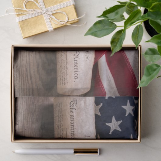 Onafhankelijkheidsverklaring Tissuepapier (Geschenk)