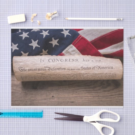 Onafhankelijkheidsverklaring Tissuepapier (Craft)