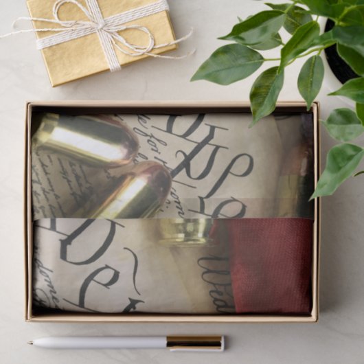 Onafhankelijkheidsverklaring Tissuepapier (Geschenk)