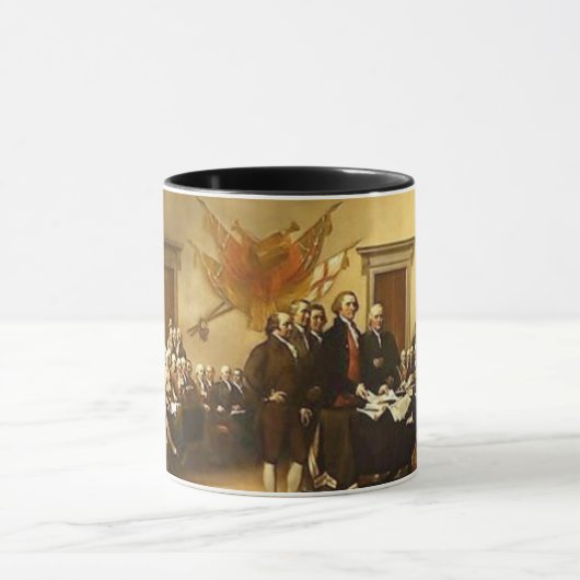 Onafhankelijkheidsverklaring van de Mok John Trumb (Midden)