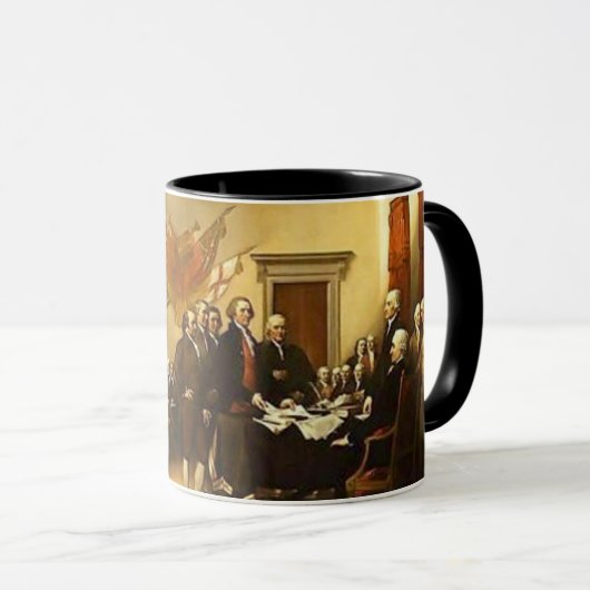 Onafhankelijkheidsverklaring van de Mok John Trumb (Voorkant rechts)