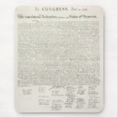 Onafhankelijkheidsverklaring van de Verenigde Stat Muismat (Voorkant)