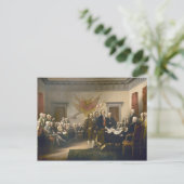 Onafhankelijkheidsverklaring van John Trumbull 181 Briefkaart (Staand voorkant)