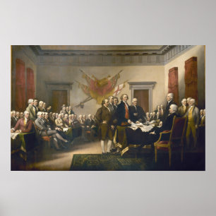 Onafhankelijkheidsverklaring van John Trumbull 181 Poster