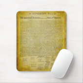 Onafhankelijkheidsverklaring van Mousepad Muismat (Met muis)