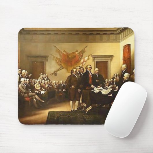 onafhankelijkheidsverklaring van Mousepad Muismat (Met muis)