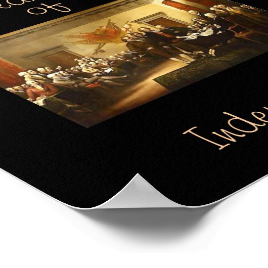 Onafhankelijkheidsverklaring van Poster (Hoek)