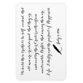 Onafhankelijkheidsverklaring Verenigde Staten 1776 Magneet (Verticaal)