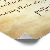 Onafhankelijkheidsverklaring Verenigde Staten 1776 Poster (Hoek)