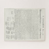 Onafhankelijkheidsverklaring, Verenigde Staten, Legpuzzel (Horizontaal)