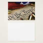 Onafhankelijkheidsverklaring Visitekaartje (Voorkant /achterkant)