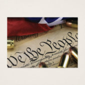 Onafhankelijkheidsverklaring Visitekaartje (Voorkant)