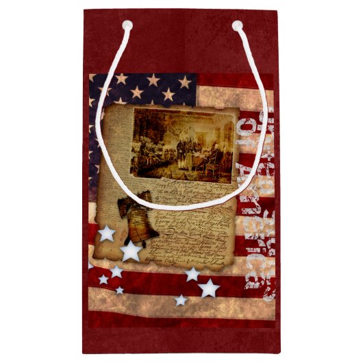 Onafhankelijkheidsverklaring VS Klein Cadeauzakje (Achterkant)