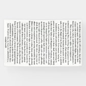 Onafhankelijkheidsverklaring: We houden deze waarh Spandoek (Horizontaal)