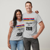 Onafhankelijkheidsviering Armenië vlag T-shirt (Unisex)
