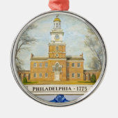 Onafhankelijkheidszaal, 1775 metalen ornament (Voorkant)