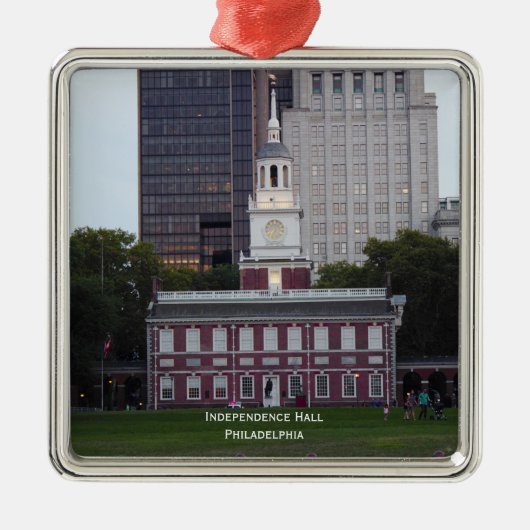 Onafhankelijkheidszaal Philadelphia Ornament (Voorkant)