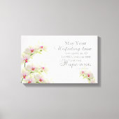 Onaflatende Liefde O Heer Omwikkeld Canvas Afdruk (Voorkant)