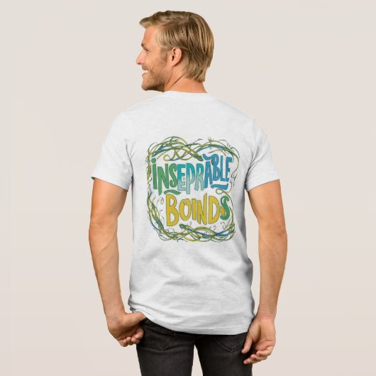 Onafscheidelijke Bonden T-Shirt Design (Zazzle) (Voorkant)