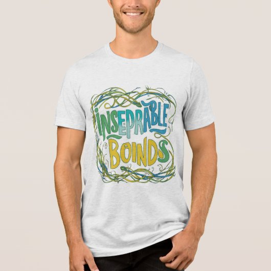 Onafscheidelijke Bonden T-Shirt Design (Zazzle) (Voorkant)