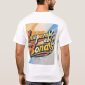 Onafscheidelijke Bonden T-Shirt Design (Zazzle) (Achterkant)