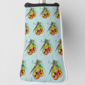 onafscheidelijke papegaaien golfheadcover (Draai 90)