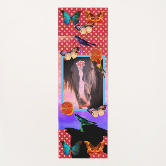 ONAQUI HERD WILD HORSES OF UTAH YOGA MAT (Voorkant)