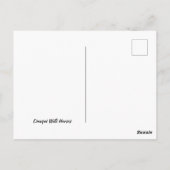 Onaqui Wild Horses Briefkaart (Achterkant)