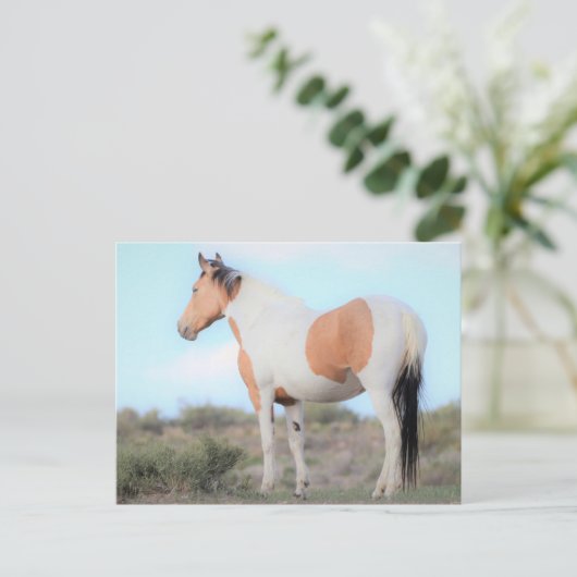 Onaqui Wild Horses Briefkaart (Staand voorkant)