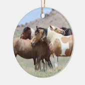 Onaqui Wild Horses Ornament (Links)